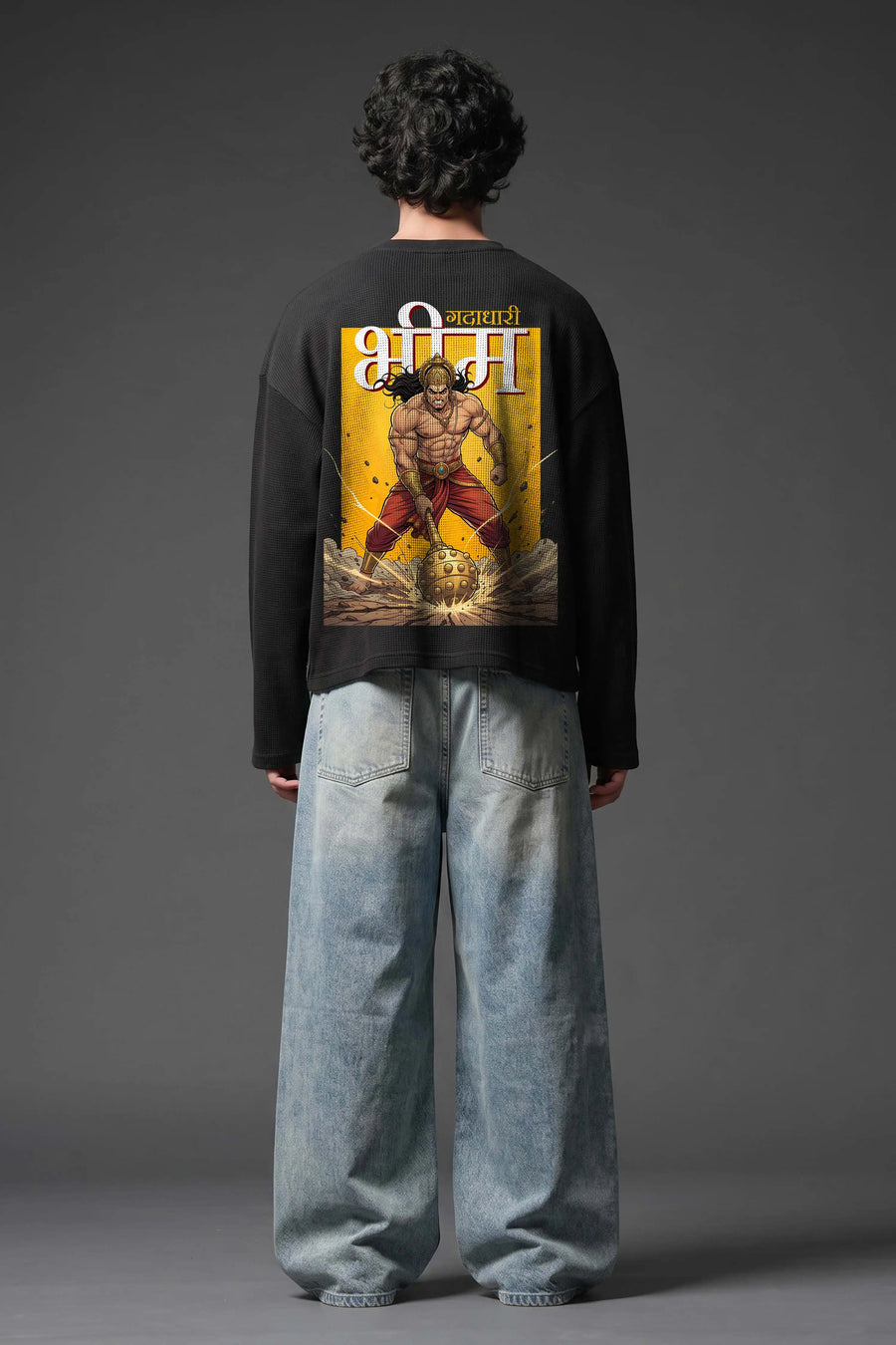 Bheem–The Gadadhari Oversized Waffle Knit