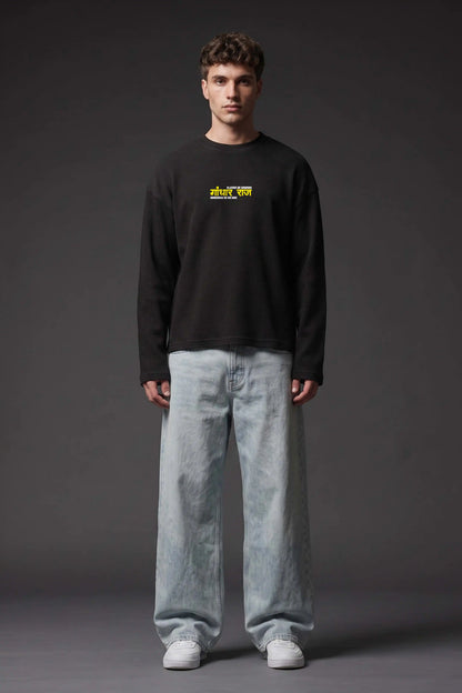 Shakuni-The Mastermind Oversized Waffle Knit Threads Of Desi