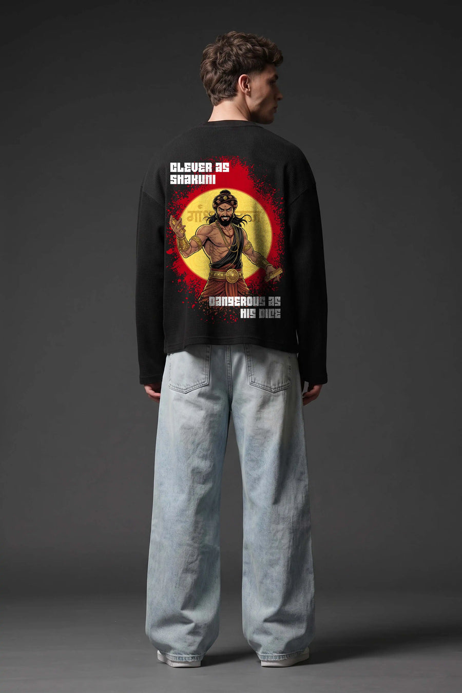 Shakuni-The Mastermind Oversized Waffle Knit