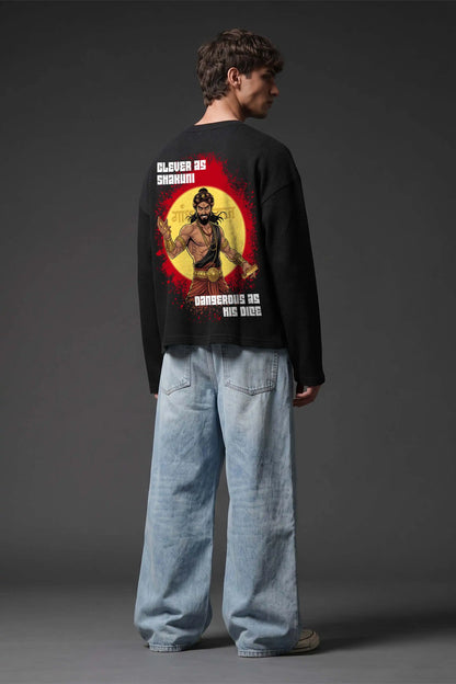 Shakuni-The Mastermind Oversized Waffle Knit Threads Of Desi