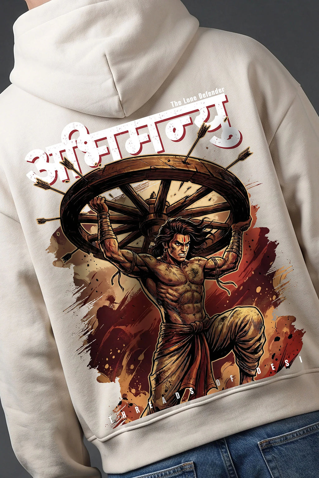 Abhimanyu Boxy Fit Hoodie