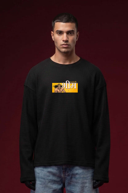 Bheem–The Gadadhari Oversized Waffle Knit Threads Of Desi