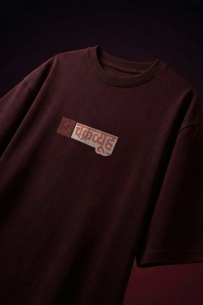 Chakravyuh Unisex Oversized T-Shirt