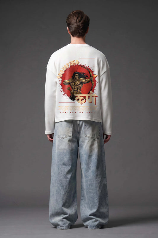 Karna-Suryaputra Oversized Waffle Knit Threads Of Desi
