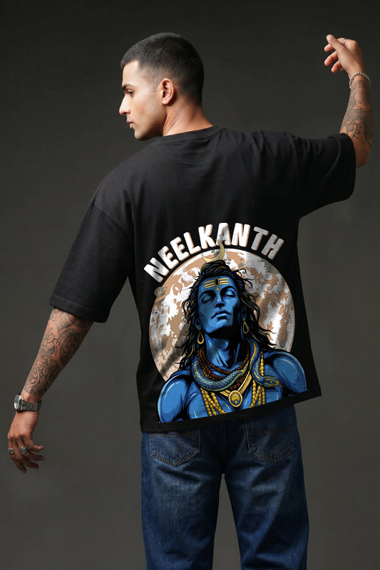 Neelkanth: The Ultimate Divine Oversized Tee