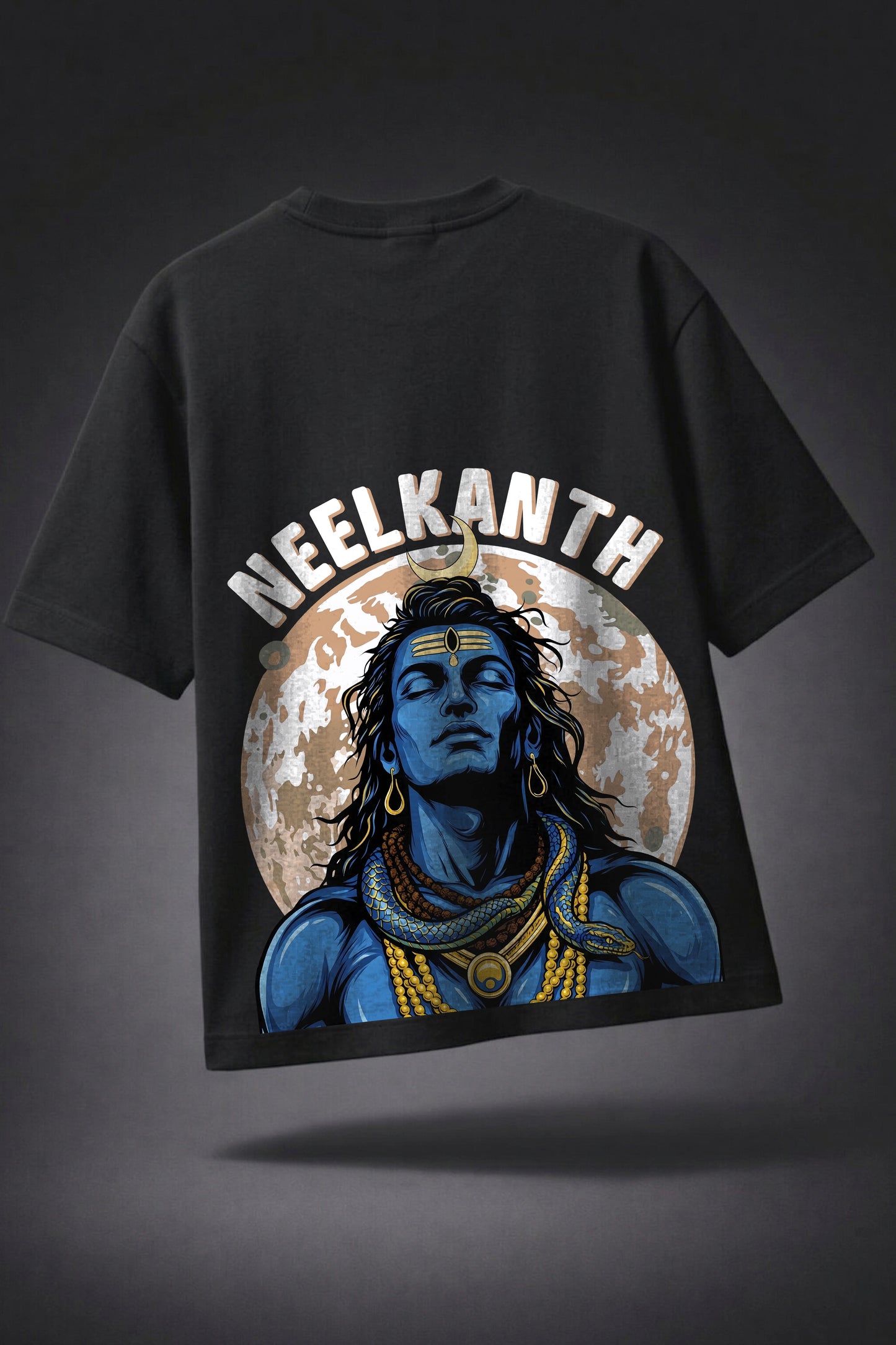 Neelkanth: The Ultimate Divine Oversized Tee