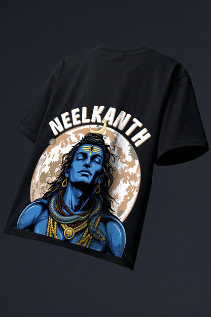 Neelkanth: The Ultimate Divine Oversized Tee