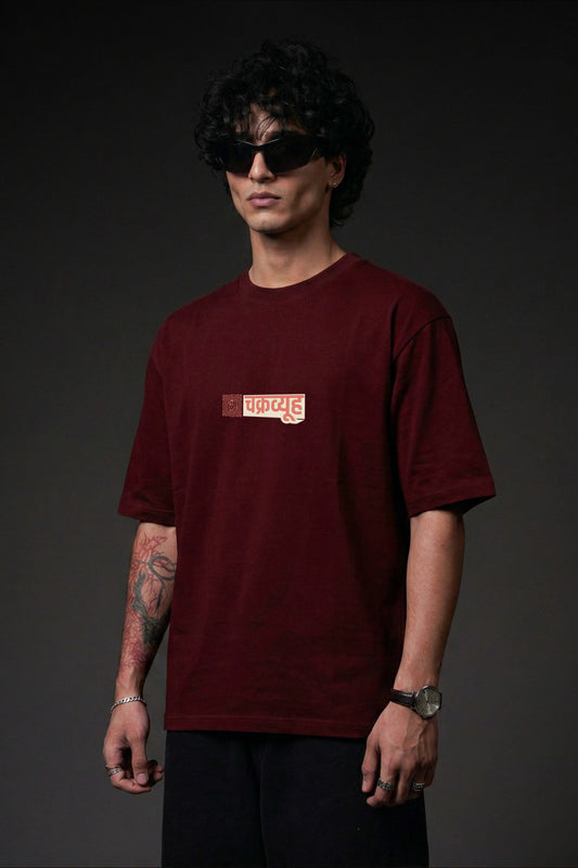 Chakravyuh Unisex Oversized T-Shirt