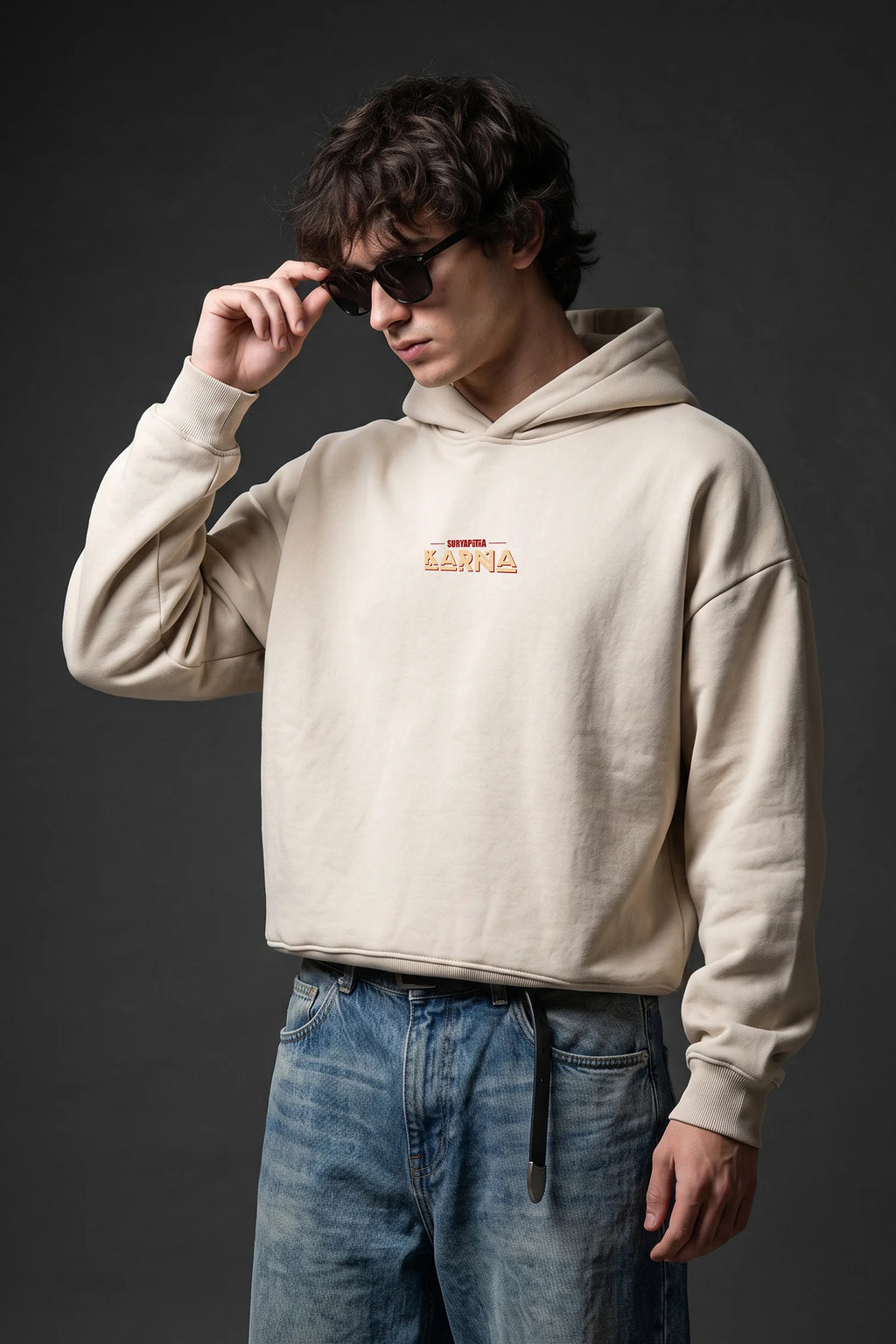 Karn Boxy Fit Hoodie